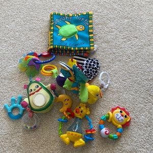 Bundle of baby toys